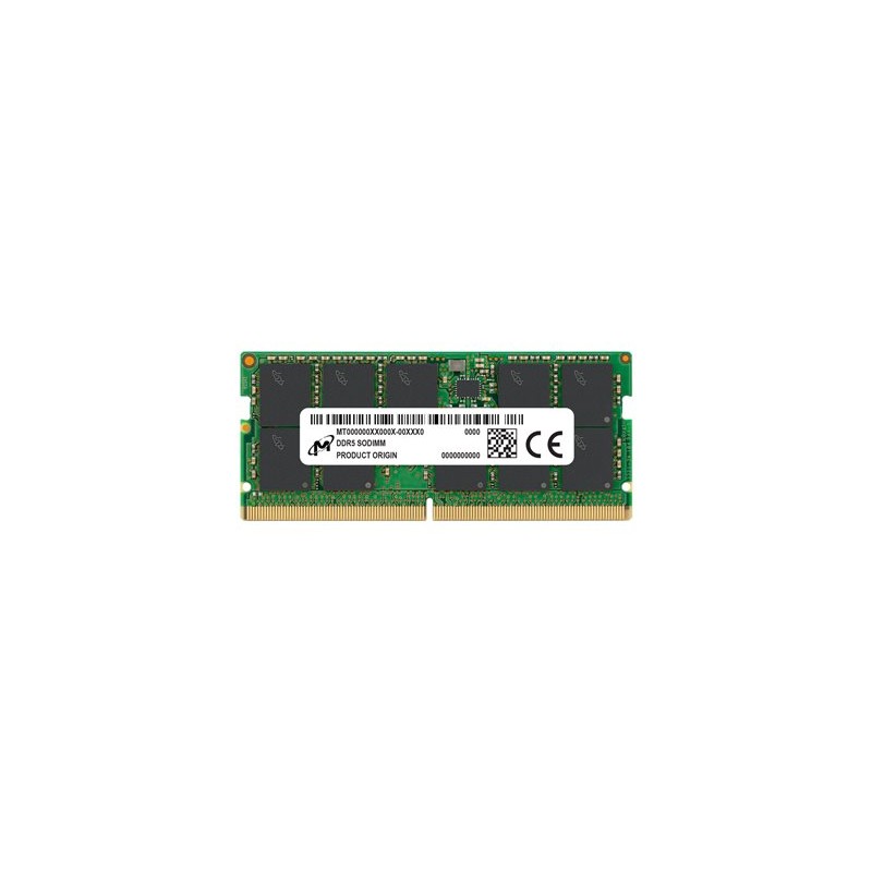 Micron DDR5 ECC SODIMM 32GB 2Rx8 4800 CL40 (Single Pack)