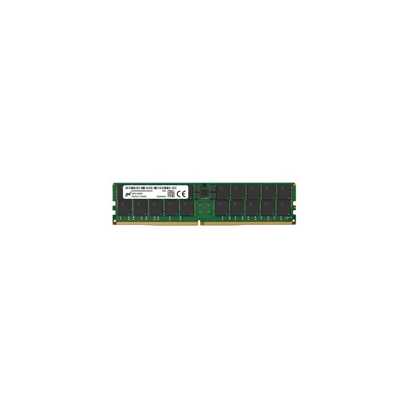 Micron DDR5 RDIMM 96GB 2Rx4 5600 CL46 (24Gbit) (Single Pack) MTC40F204WS1RC56BB1R