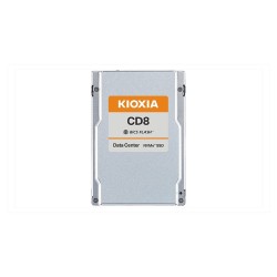 Kioxia Data Center SSD, CD8-V SIE Series, 6400 GB, SIE, PWPD:3, PCIe Gen4 1x4, U.2 15mm, 7100/6000 MB/s, 1150/380K IOPS