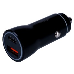 Akyga USB nabíječka do auta USB-A + USB-C PD 5-12V / max. 3A 36W Quick Charge 3.0