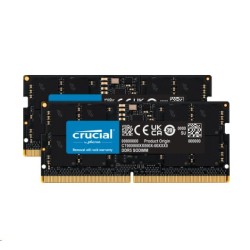 Crucial DDR5 48GB (2x24GB) SODIMM 5600MHz CL46 (16Gbit)