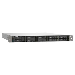 QNAP TS-h1090FU-7302P-256G (AMD EPYC, 256GB ECC RAM, 10x 2,5" U.2/ SATA, 2x PCIe, 2x 2,5GbE, 2x25GbE)