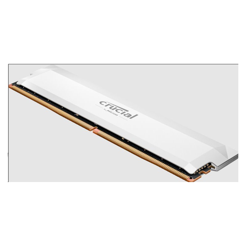 Crucial DDR5 16GB Pro Overclocking DIMM 6000MHz CL36 White (16Gbit)