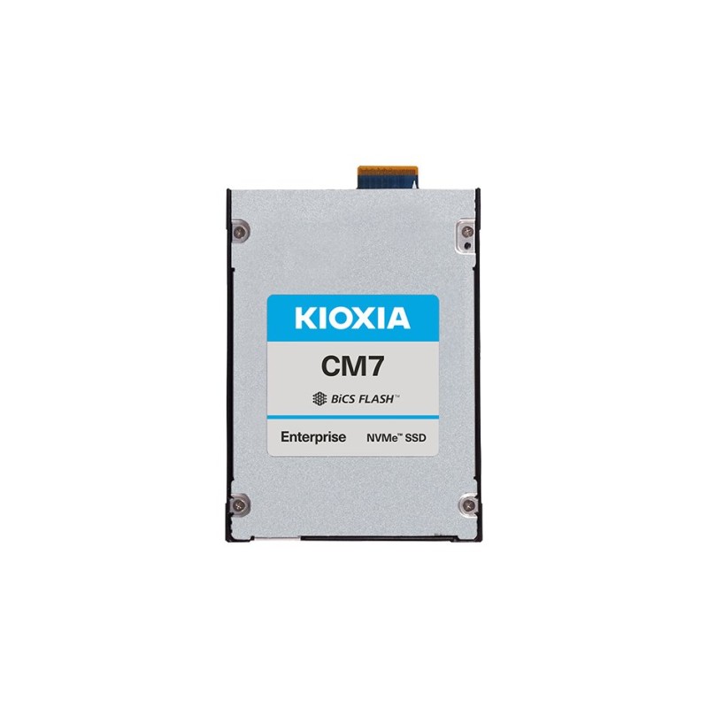Kioxia Enterprise SSD, CM7-R E3.S SIE E3.S Series, 1920 GB, PWPD:1, PCIe Gen5 1x4, 2x2, E3.S 1T 7.5mm, 14000/3500 MB/s,