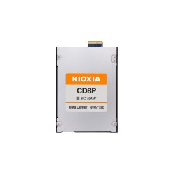 Kioxia Data Center SSD, CD8P-R E3.S SIE Series, 15360 GB, PWPD:1, PCIe Gen5 1x4, E3.S 1T 7.5mm, 12000/5300 MB/s, 2000/20