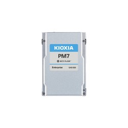Kioxia Enterprise SSD, PM7-V SED Series, 6400 GB, PWPD:3, SAS 24Gbit/s, 2,5" 15mm, 4200/4100 MB/s, 720/355K IOPS