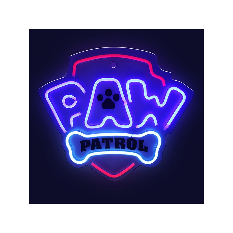 Dekorativní LED neon Tlapková patrola - Logo