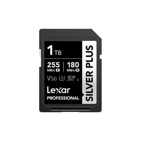 Lexar paměťová karta 1024GB Professional SILVER PLUS SDXC™ UHS-I, čtení/zápis: 205/150MB/s