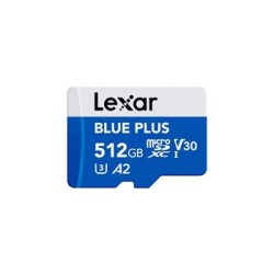 Lexar paměťová karta microSD 512GB BLUE PLUS microSDXC UHS-I až 170MB/s