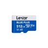 Lexar paměťová karta microSD 512GB BLUE PLUS microSDXC UHS-I až 170MB/s
