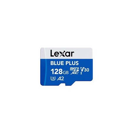 Lexar paměťová karta microSD 128GB BLUE PLUS microSDXC UHS-I až 170MB/s