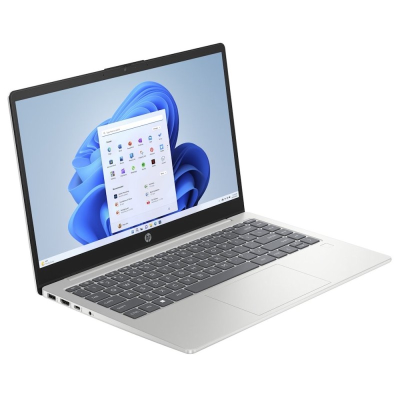 HP 14-em0044nc, Ryzen 5-7520U, 14.0/1920x1080/IPS/300n, UMA, 16GB, SSD 1TB, W11H, 2-2-0, Natural Silver