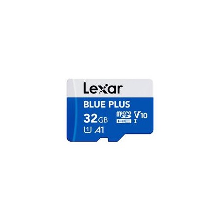 Lexar paměťová karta microSD 32GB BLUE PLUS microSDHC UHS-I až 100MB/s