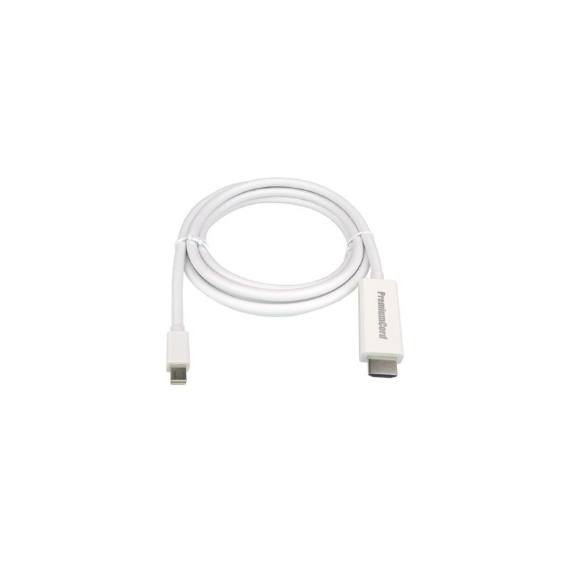 PremiumCord Mini DisplayPort - HDMI kabel M/M 5m