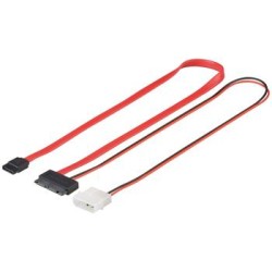 Premiumcord Kabel pro připojení disků s rozhraním Micro SATA (např. 4,6 cm / 1,8 "pevné disky) 1.5 GBits / 3 GBits