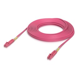 Ubiquiti OM4 Duplex LC UPC Fiber Patch Cable, 100G, 15m