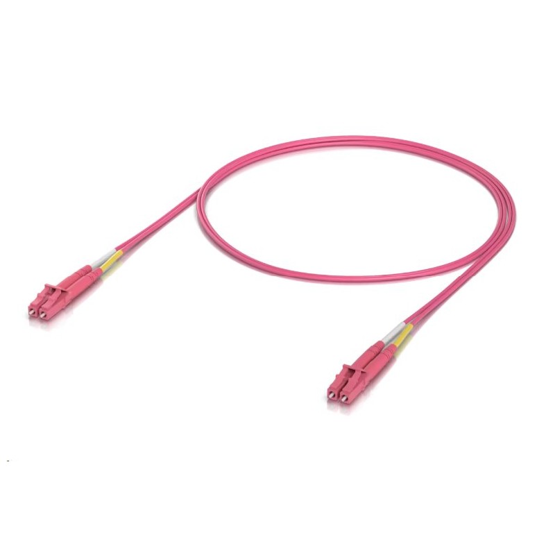 Ubiquiti OM4 Duplex LC UPC Fiber Patch Cable, 100G, 1m - 50ks
