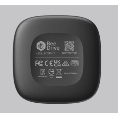 Synology Externí SSD disk BeeDrive BDS70-1T, 1TB, USB 3.2 (Type-C) - zálohovací centrum pro PC a mobilní telefony