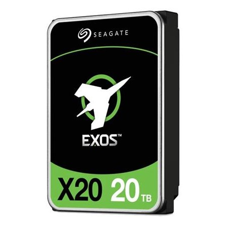 Seagate Exos X20 3,5" - 20TB (server) 7200rpm/SATA/256MB/512e/4kN