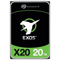 Seagate Exos X20 3,5" - 20TB (server) 7200rpm/SAS/256MB/512e/4kN