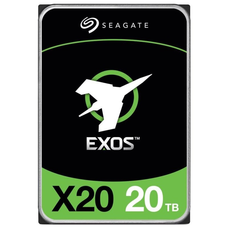 Seagate Exos X20 3,5" - 20TB (server) 7200rpm/SAS/256MB/512e/4kN