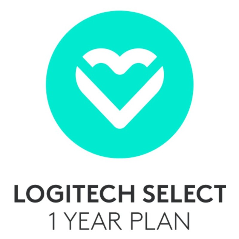 Logitech Select - Prodloužená dohoda o službách - rozšířená výměna dílů (pro video conferencing devices) - 1 rok - doba