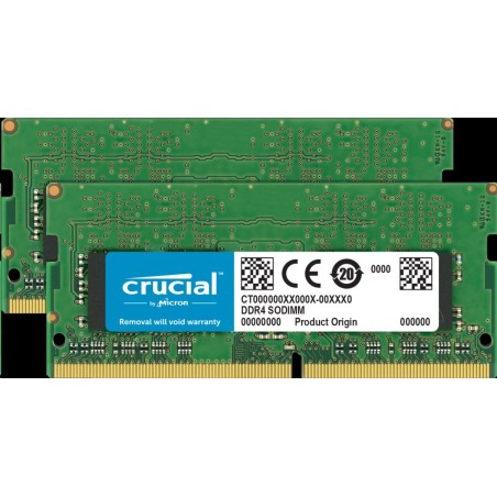 Crucial DDR4 64GB (2x32GB) SODIMM 3200Mhz CL22