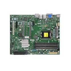 SUPERMICRO MB 1xLGA1151 (Xeon E-2xx,core), C246,4xDDR4,8xSATA3,2xM.2,4xPCIe3.0 (x16/8/4/1),HDMI,DP,DVI,Audio,2x LAN… MBDX11SCAFB