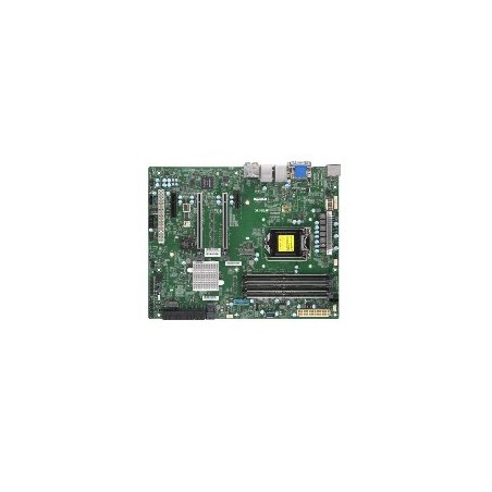 SUPERMICRO MB 1xLGA1151 (Xeon E-2xx,core), C246,4xDDR4,8xSATA3,2xM.2,4xPCIe3.0 (x16/8/4/1),HDMI,DP,DVI,Audio,2x LAN… MBDX11SCAFB