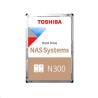 Toshiba interní HDD 6TB N300 NAS 3.5" SATA 512MB 7200RPM BULK / OEM