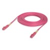 Ubiquiti OM4 Duplex LC UPC Fiber Patch Cable, 100G, 10m