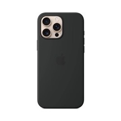 APPLE iPhone 16 Pro Max Silicone Case with MagSafe - Black