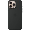 APPLE iPhone 16 Pro Max Silicone Case with MagSafe - Black