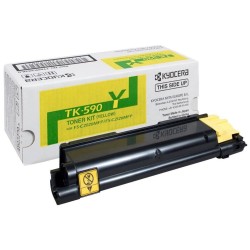 Kyocera Toner yellow na 5 000 A4 (při 5% pokrytí),pro ECOSYS P6026cdn,M6026/6526cdn/cidn TK590Y