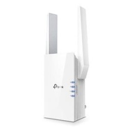 AX1500 Wi-Fi 6 Range Extender SPEED: 300 Mbps at 2.4 GHz + 1201 Mbps at 5 GHz SPEC: 2 × External Antennas, 1 × Gigabit