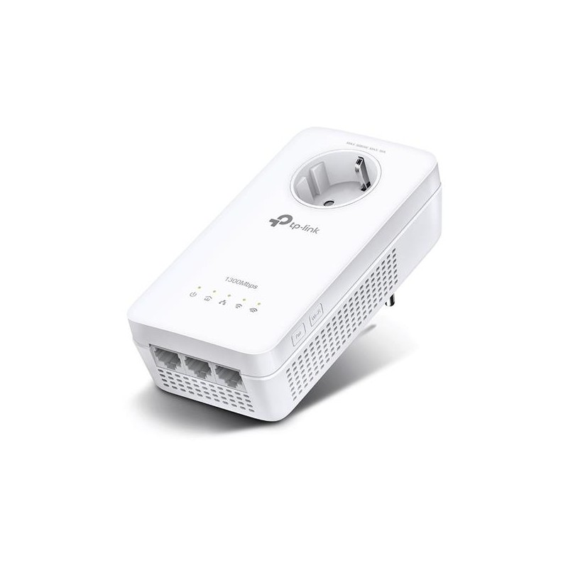 AV1300 Gigabit Passthrough Powerline AC1200 Wi-Fi Extender SPEED: 300 Mbps at 2.4 GHz + 867 Mbps at 5 GHz, 1300 Mbps Po