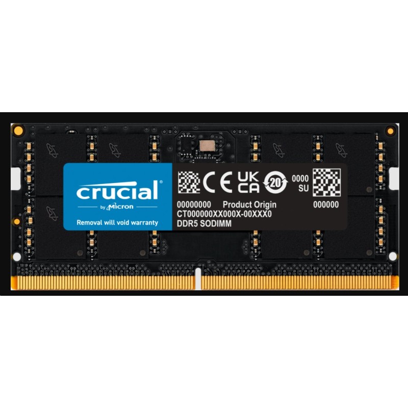 CRUCIAL SODIMM DDR5 32GB 4800MHz CL40