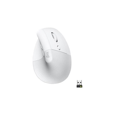 Logitech Wireless Mouse Lift for Business, off-white / pale grey