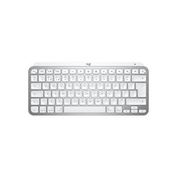 Logitech MX Keys Mini For Mac Minimalist Wireless Illuminated Keyboard - PALE GREY - UK - EMEA