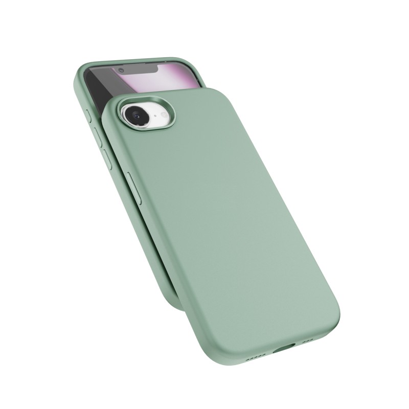 Epico Mag+ Silicone Pro kryt iPhone 16e/17e zelená