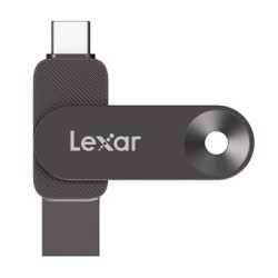 Lexar USB Flash disk 256GB JumpDrive D500 Dual Type-C a Type-A USB 3.2 Gen1 (čtení/zápis: 400/360MB/s)