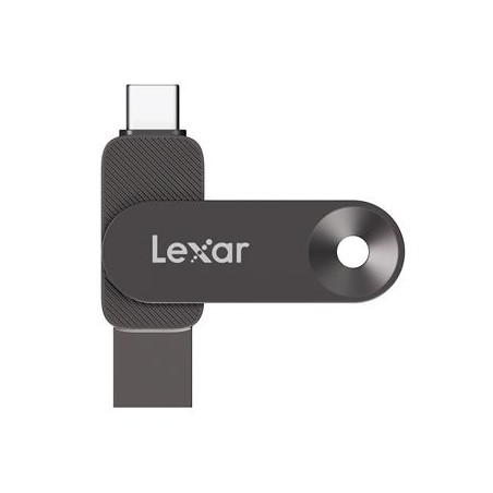 Lexar USB Flash disk 128GB JumpDrive D500 Dual Type-C a Type-A USB 3.2 Gen1 (čtení/zápis: 400/360MB/s)