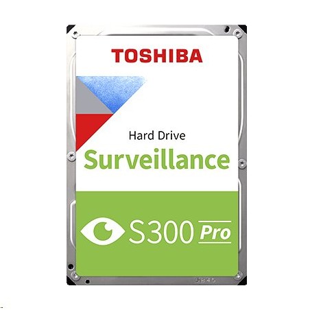 Toshiba interní HDD 8TB S300 Pro Surveillance (CMR) 3.5" SATA 512MB 7200RPM BULK / OEM
