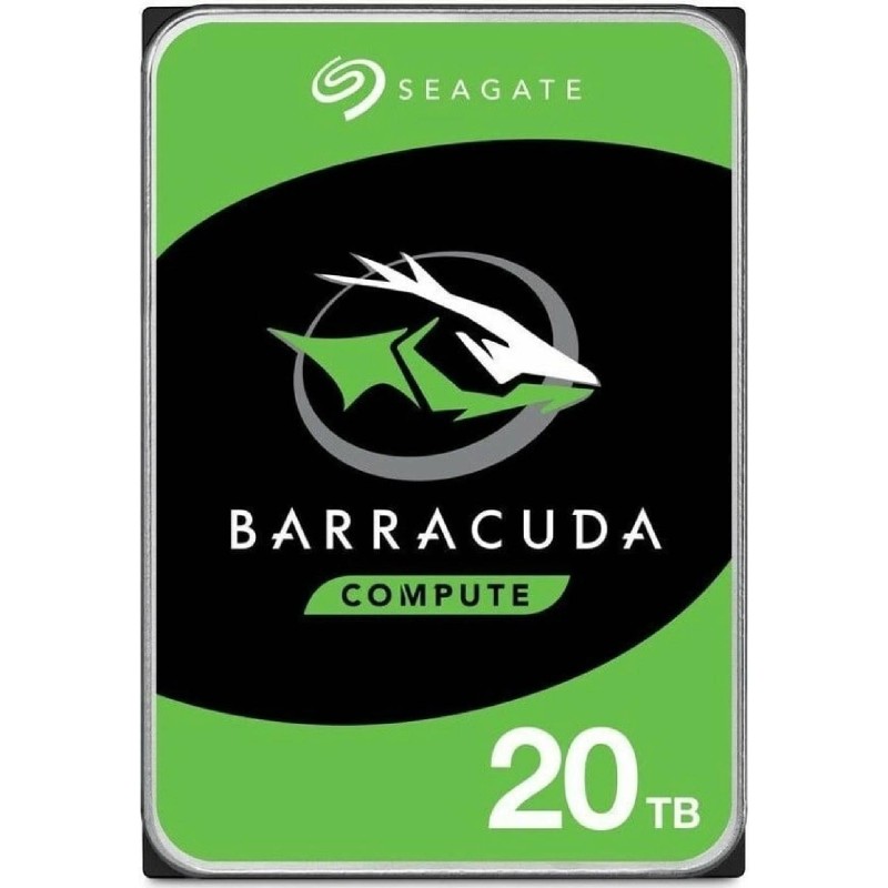 Seagate BarraCuda 20TB 3.5" SATA 7200RPM