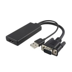 PremiumCord VGA+audio elektronický konvertor na rozhraní HDMI KHCON32