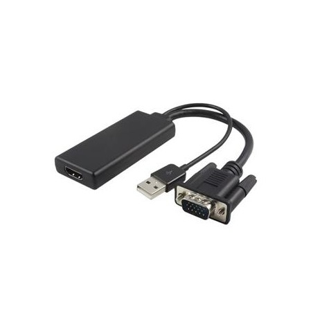 PremiumCord VGA+audio elektronický konvertor na rozhraní HDMI KHCON32