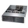 SUPERMICRO 3U chassis 8x 3,5" HS SAS/SATA, 2x 5,25", slimDVD, 2x800W (80+titanium)