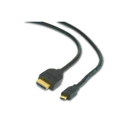 Gembird kábel HDMI (M) na micro HDMI (M), 3m, čierny