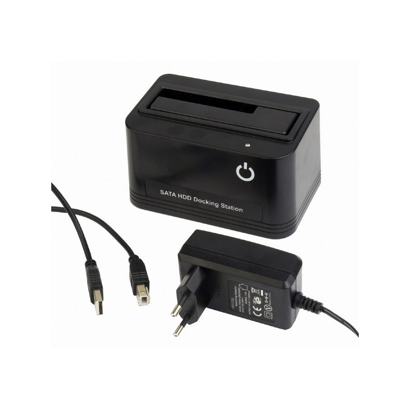 Gembird USB 2.0 dokovacia stanica pre 2.5´´ a 3.5´´ SATA HDD