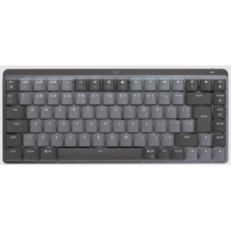 Logitech MX Mechanical Mini Minimalist Wireless Illuminated Keyboard - GRAPHITE - US INT'L - 2.4GHZ/BT - LINEAR